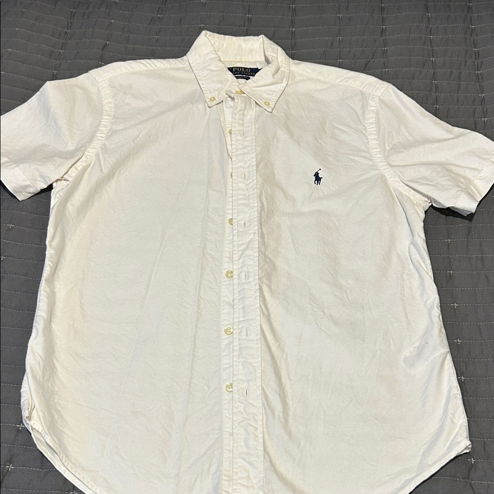 Ralph Lauren Blue Label Men's White Button Down Shirt